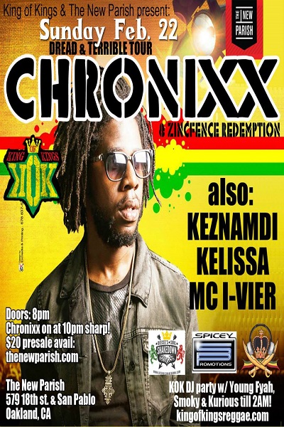 Chronixx 2/22/2015