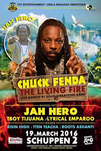 Chuck Fenda 3/19/2016