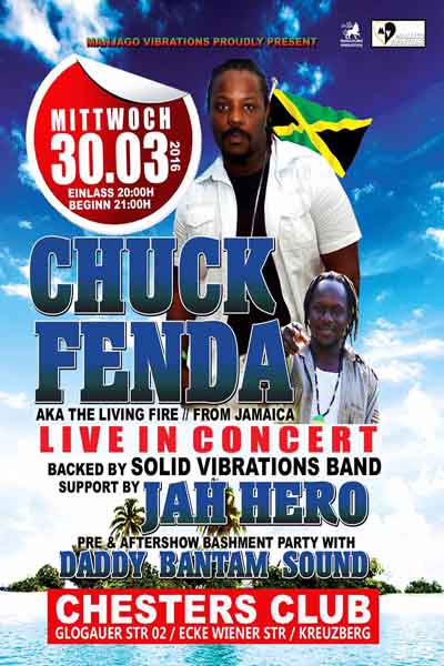 Chuck Fenda 3/30/2016