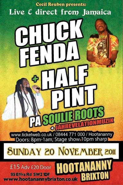 Chuck Fender 11/20/2011