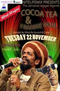 Cocoa Tea 11/22/2011