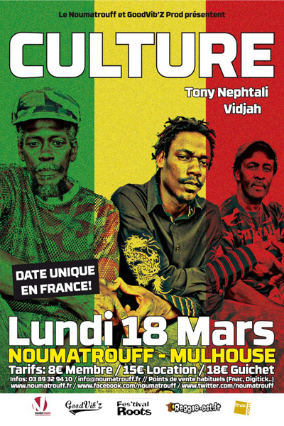 Culture feat. Kenyatta Hill 3-18-2013