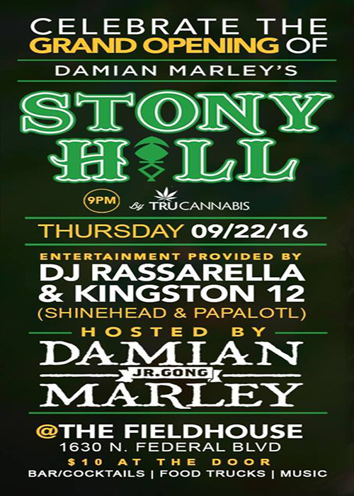 Damian Marley 9/22/2016