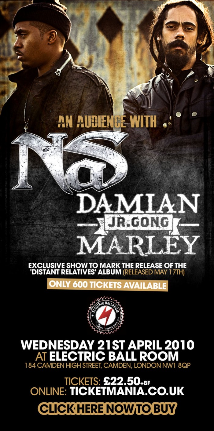 Damian Marley 4/21/2010