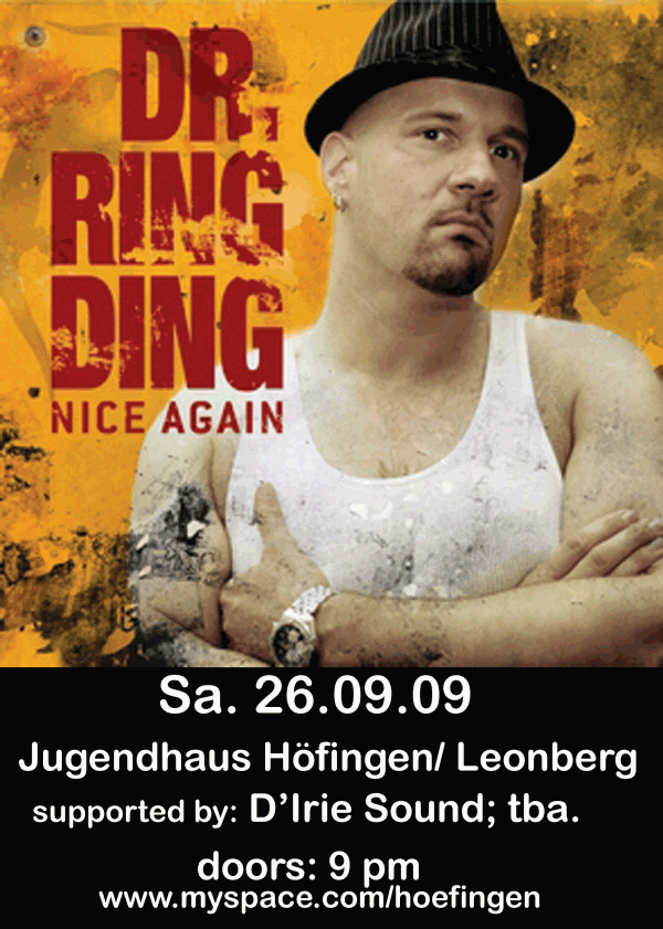 Dr.Ring Ding 9/26/2009
