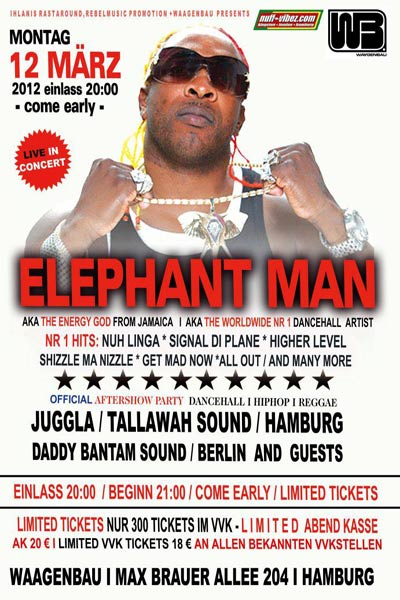 Elephant Man 3/12/2012