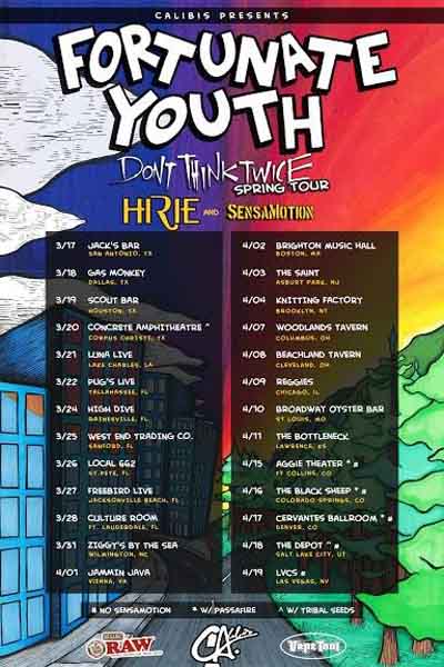 Fortunate Youth 4/9/2015