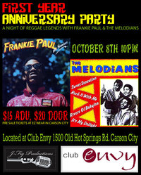 Frankie Paul 10/8/2010