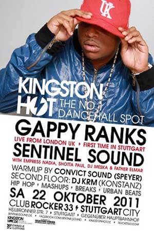 Gappy Ranks 10/22/2011