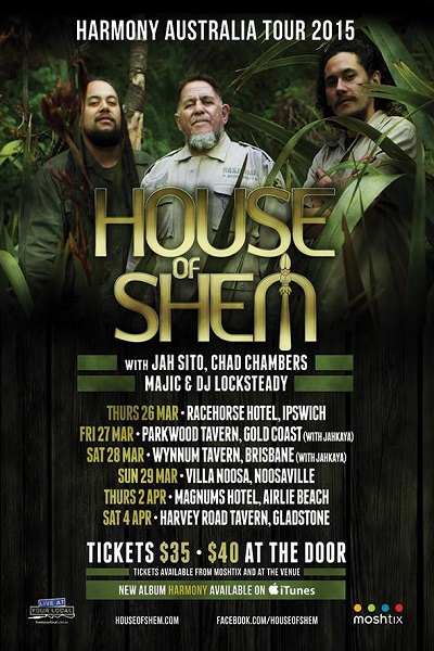 house of shem australia tour