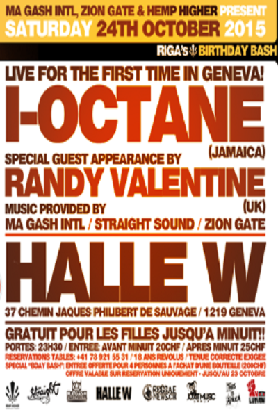 I Octane 10/24/2015