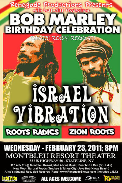 Israel Vibration 2/23/2011