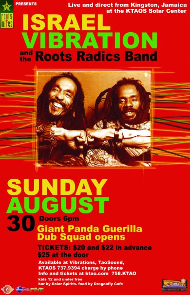 Israel Vibration 8/30/2009