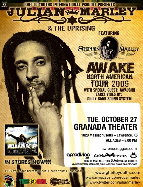Julian Marley 10/27/2009