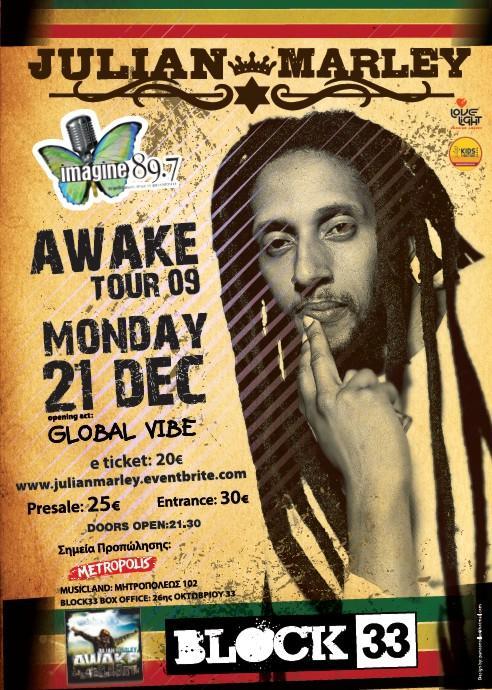 Julian Marley 12/21/2009
