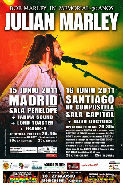 Julian Marley 6/16/2011