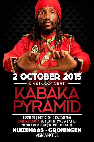 Kabaka Pyramid 10/2/2015