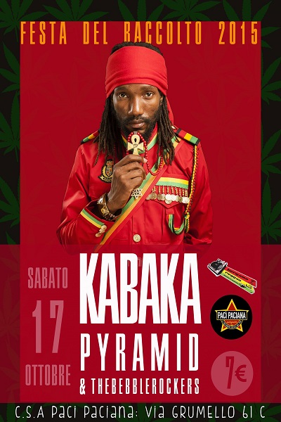 Kabaka Pyramid 10/17/2015