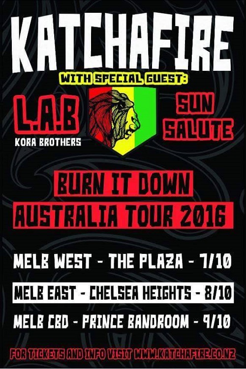 Katchafire 10/9/2016
