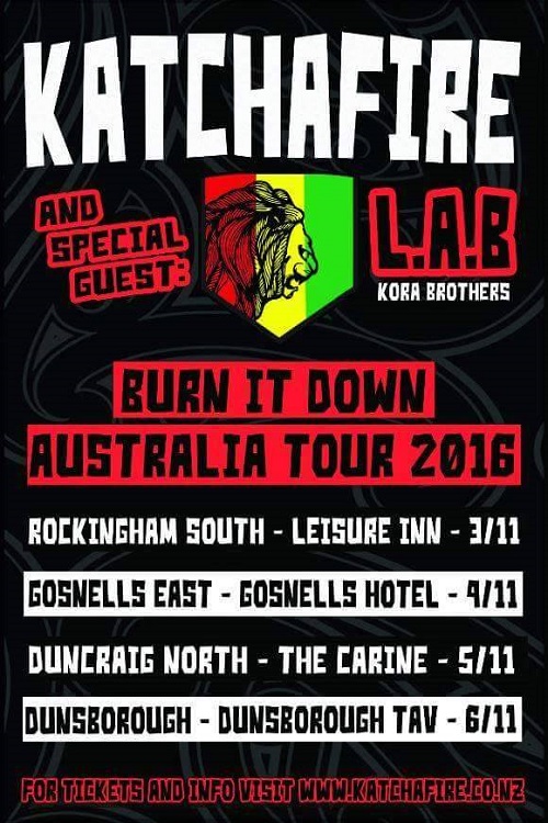 Katchafire 11/6/2016
