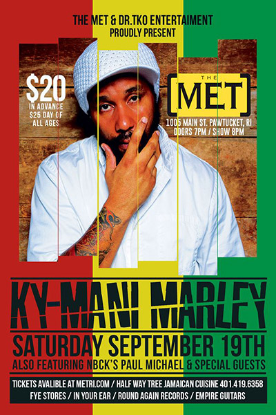 Ky-Mani Marley 9/19/2015