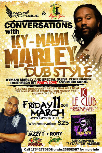 Ky-Mani Marley 3/11/2011