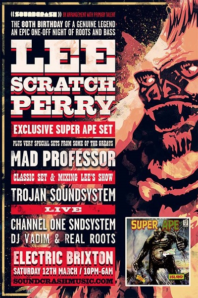 Lee Scratch Perry 3/12/2016
