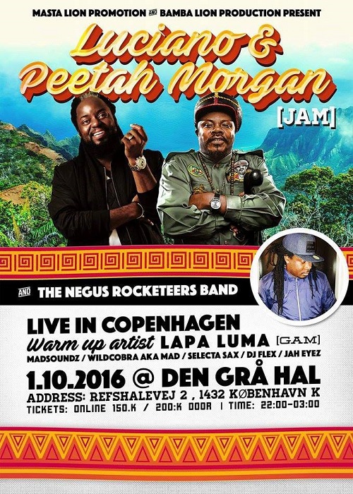 Peetah Morgan 10/1/2016