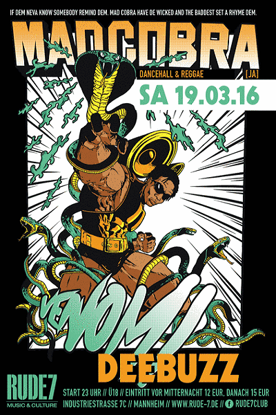Mad Cobra 3/19/2016
