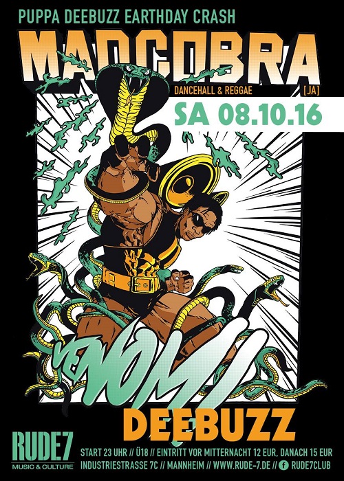 Mad Cobra 10/8/2016