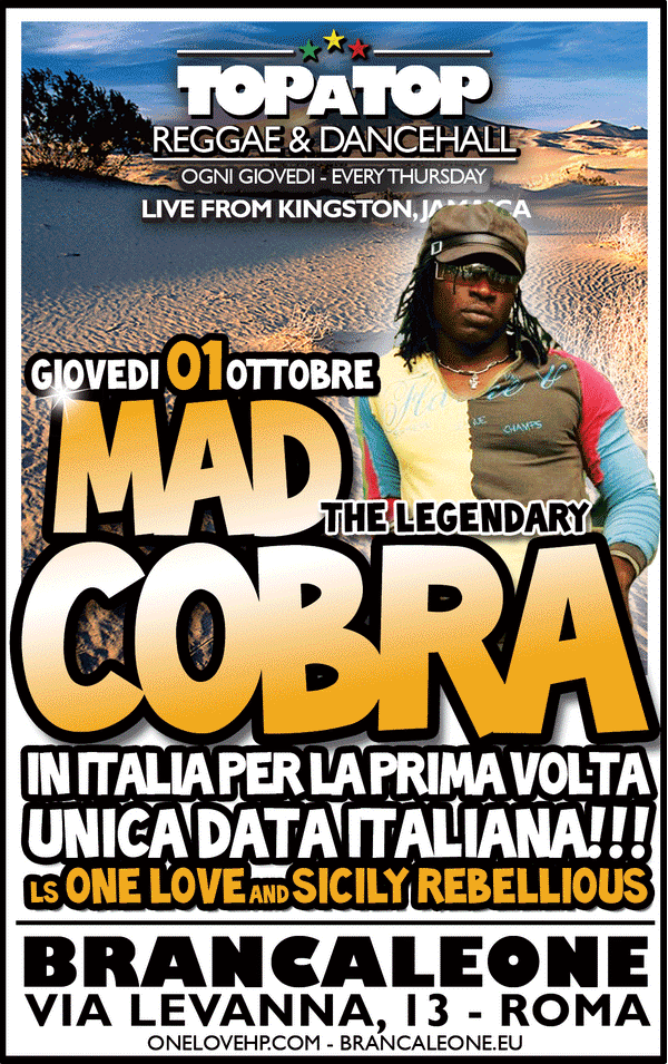 Mad Cobra 10/1/2009