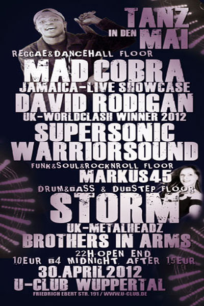 Mad Cobra 4/30/2012
