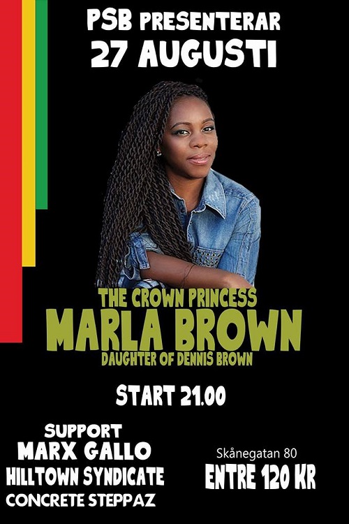Marla Brown 8/27/2016