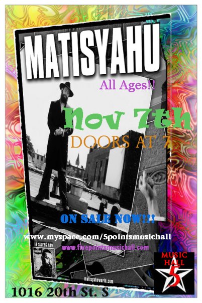 Matisyahu 11/7/2009