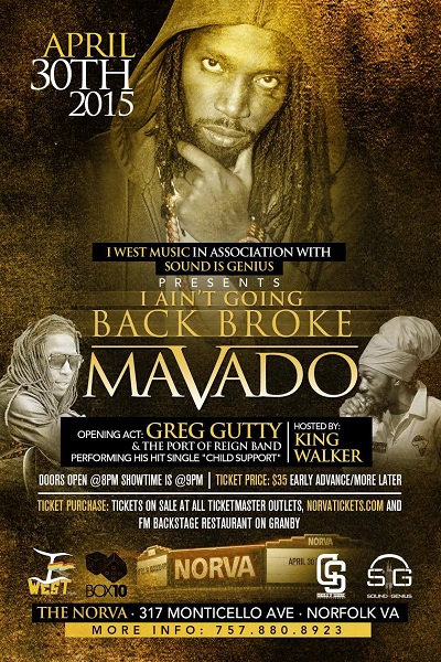 Mavado 4/30/2015