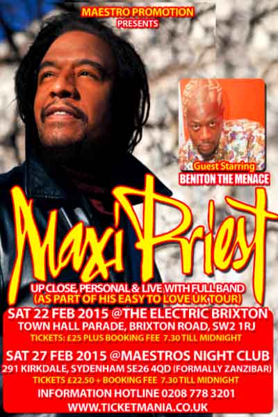 Maxi Priest 2/22/2015