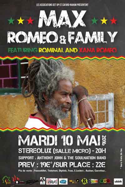 Max Romeo 5/10/2016
