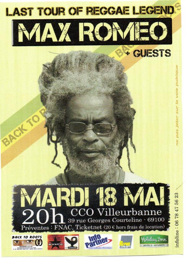 Max Romeo 5/18/2010