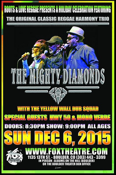 Mighty Diamonds 12/6/2015