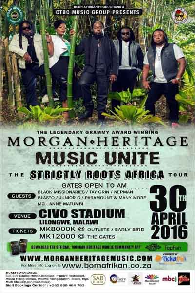 Morgan Heritage 4/30/2016