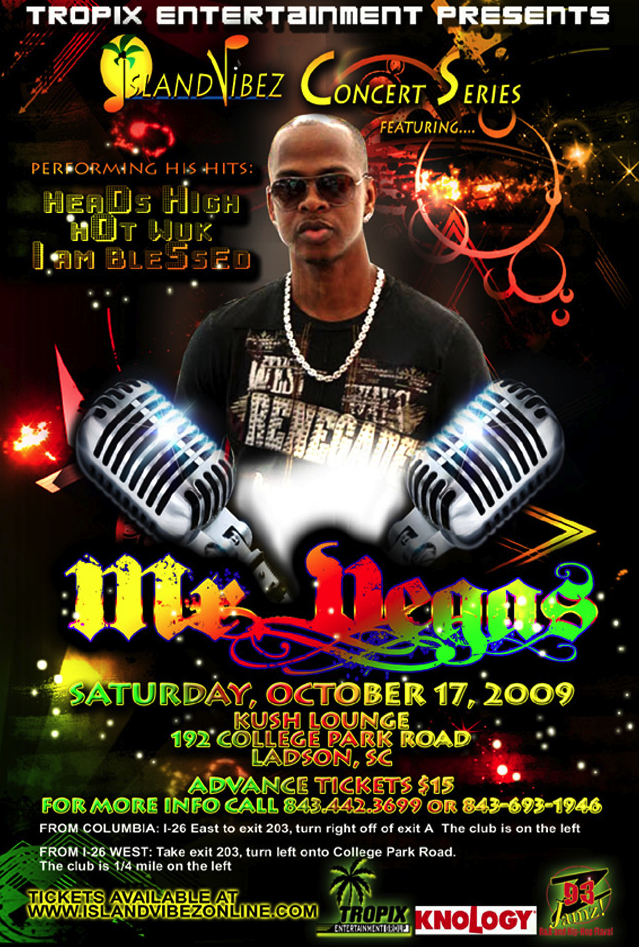 Mr. Vegas 10/17/2009