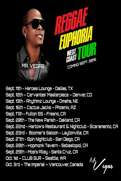 Mr. Vegas 9/12/2015