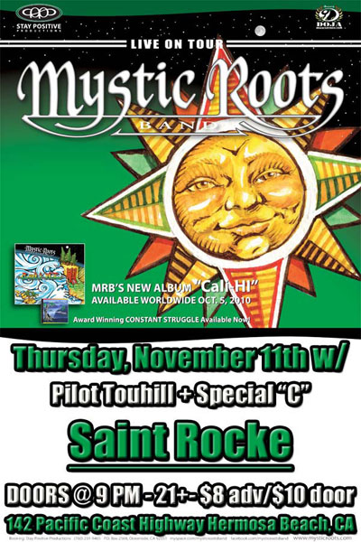 Mystic Roots Band 11/11/2010