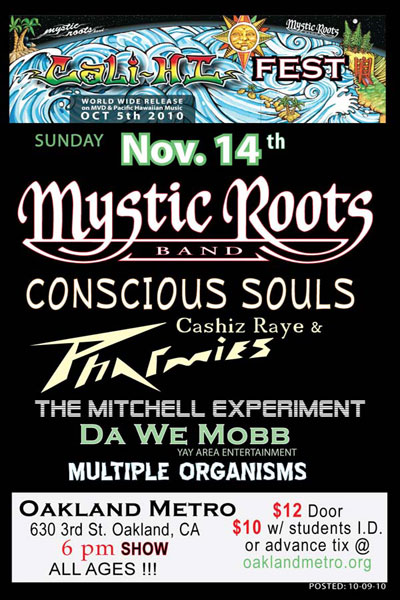 Mystic Roots Band 11/14/2010