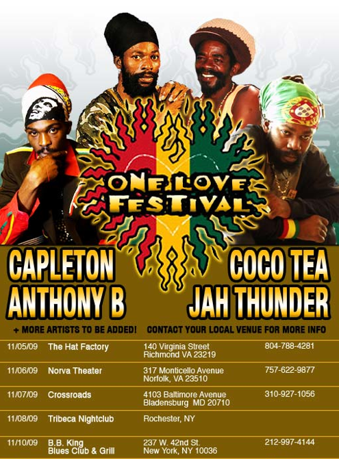 Capleton 11/5/2009
