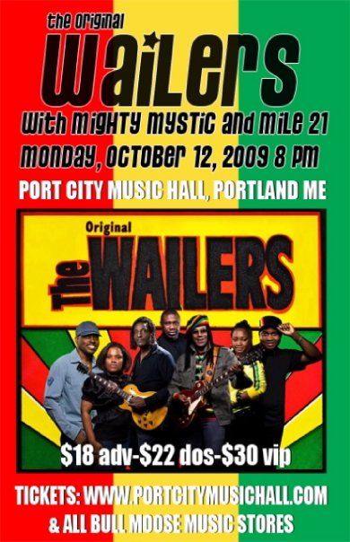 The Original Wailers 10/12/2009