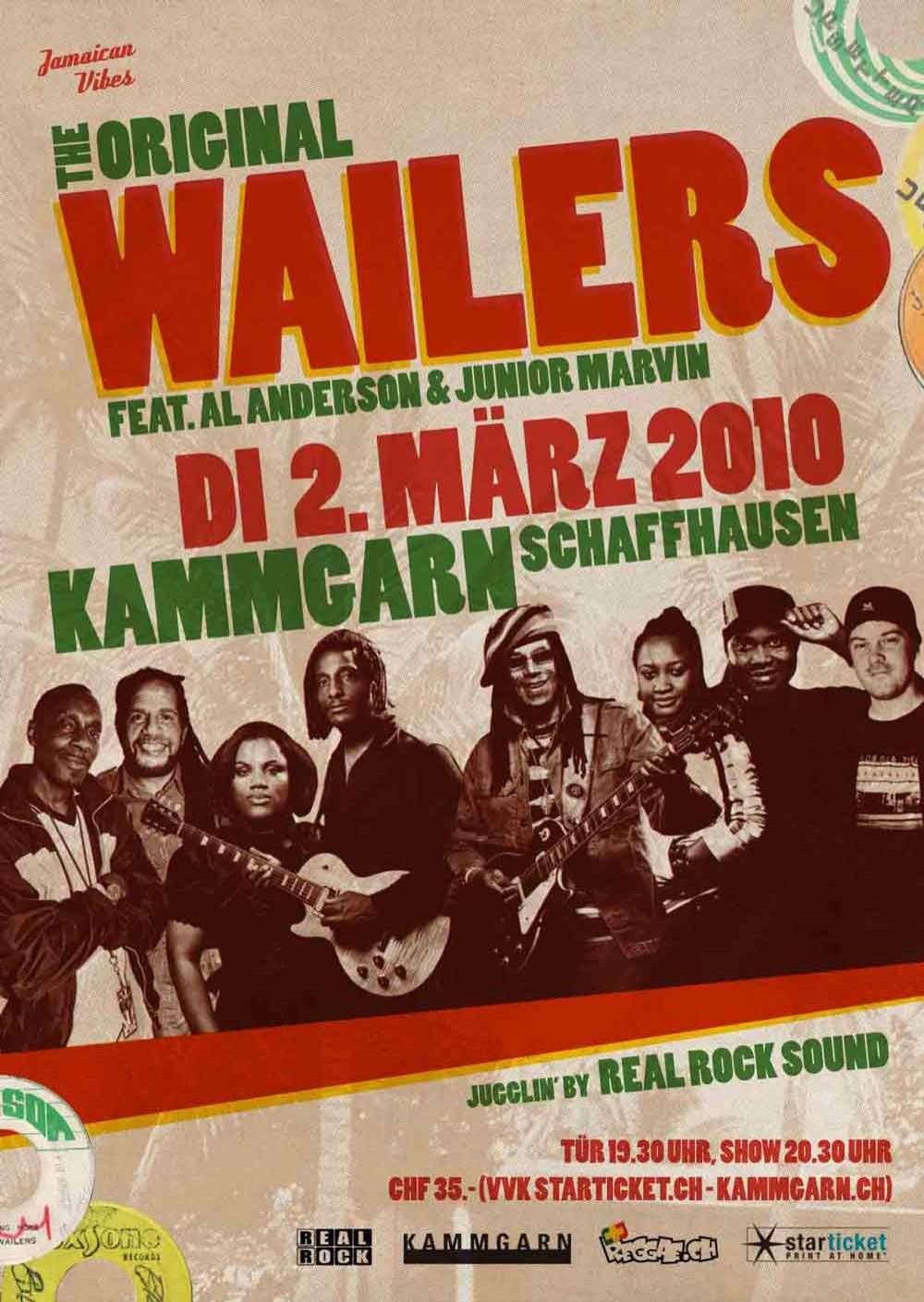 Original Wailers 3/2/2010