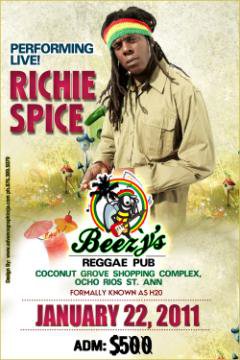 Richie Spice 1/22/2011