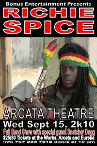 Richie Spice 9/15/2010