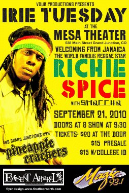 Richie Spice 9/21/2010